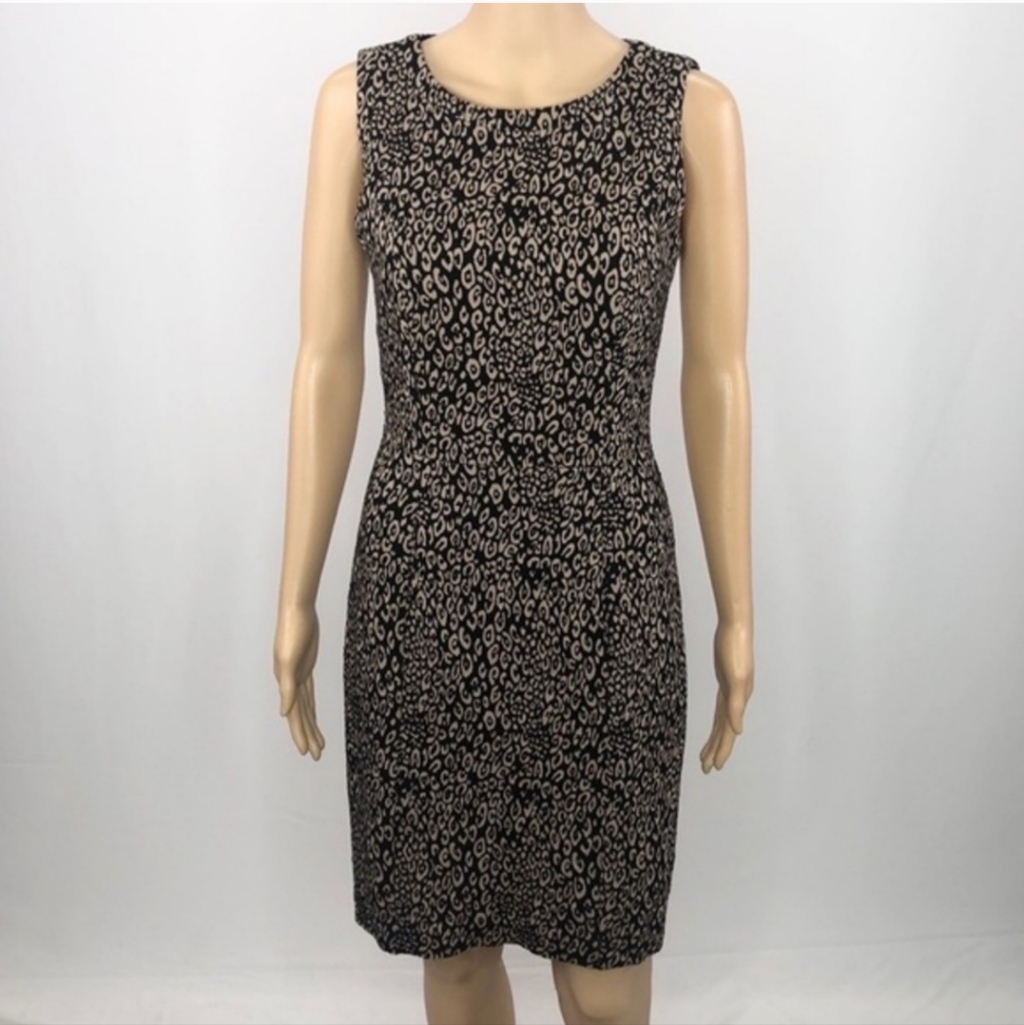 Trina Turk Animal Print Shift Dress